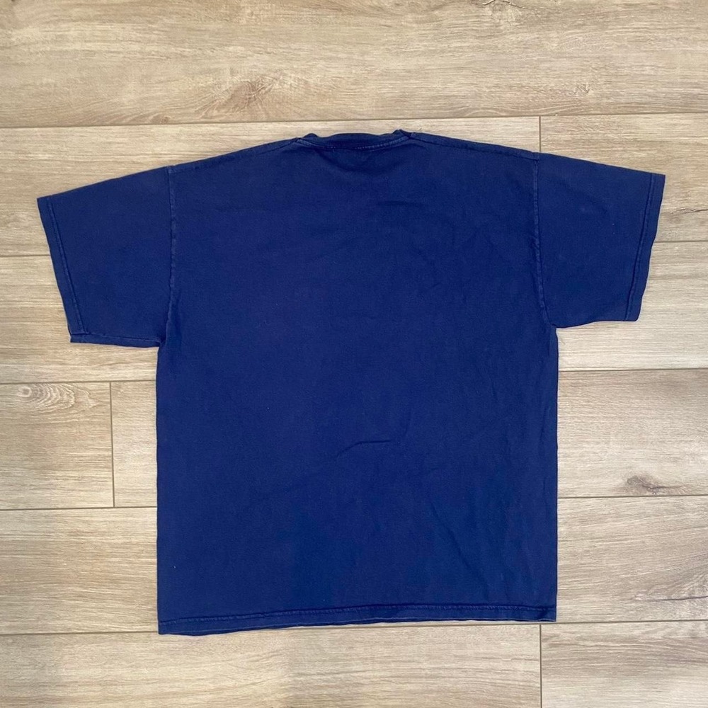 The Beatles Band 2009 Short Sleeved Faded Navy Blue Tee Adult Size XL Music Y2K - Picture 2 of 5